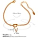 SL100 White Diamond V Gold Bracelet Picture5